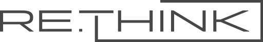 Graues Re.Think Consulting Logo als Link zur Hauptseite